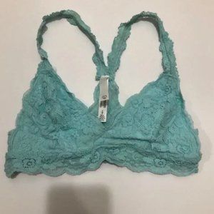 Aeropostale Blue Lace Bralette XS